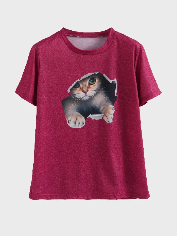 Midsize Cute Kitty Top