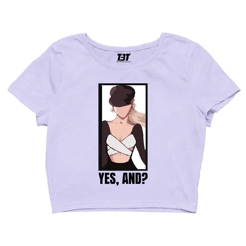 Ariana Grande Crop Top - Yes, And?