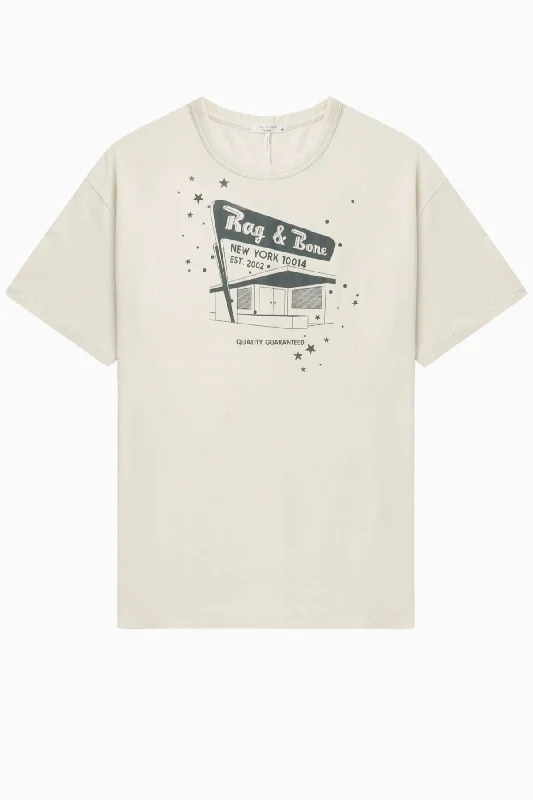 Rag & Bone Astro T-Shirt - Off White