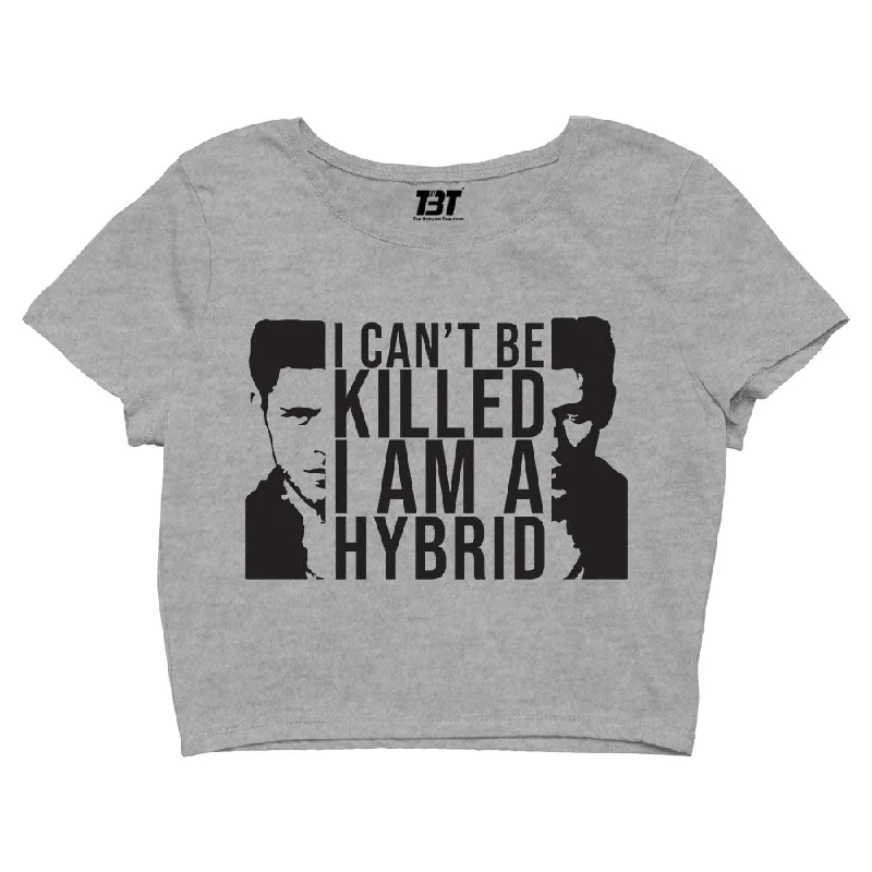 The Vampire Diaries Crop Top - I Am A Hybrid