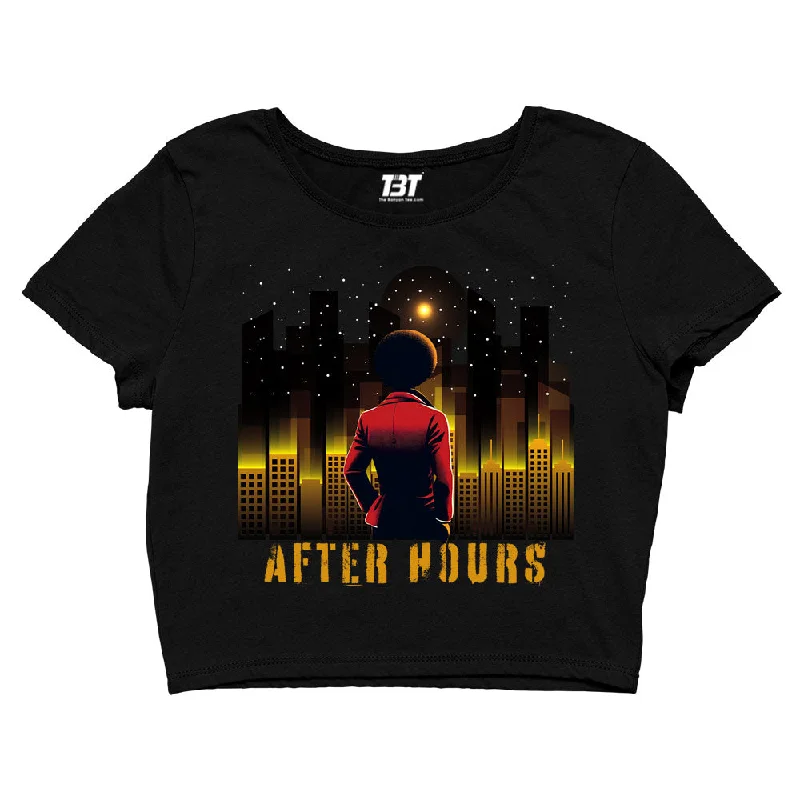 The Weeknd Crop Top - After Hours Fanart