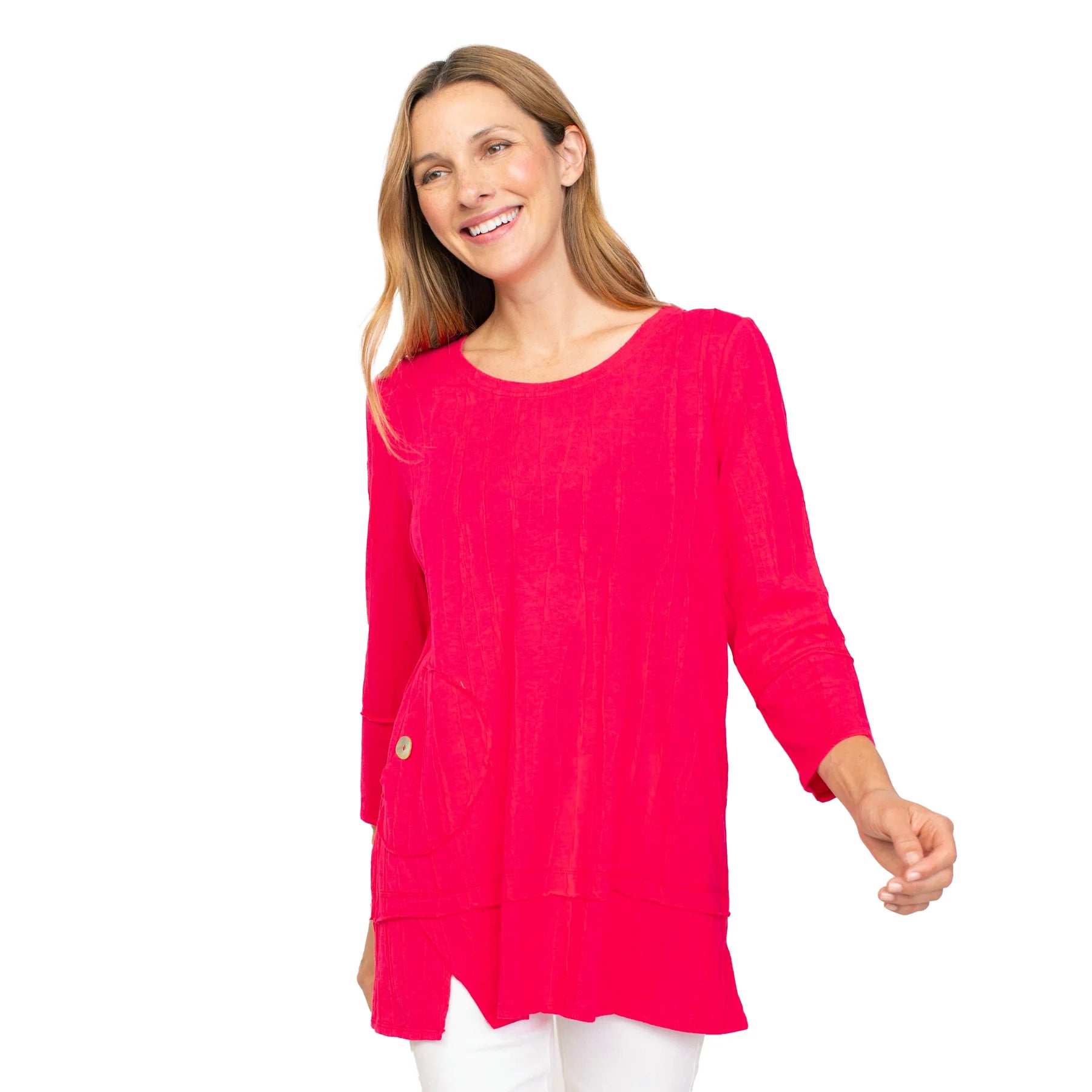 Habitat Spring/Summer Sale, 16530 Angle Pocket Tunic, Rose 50% Off Regular Price