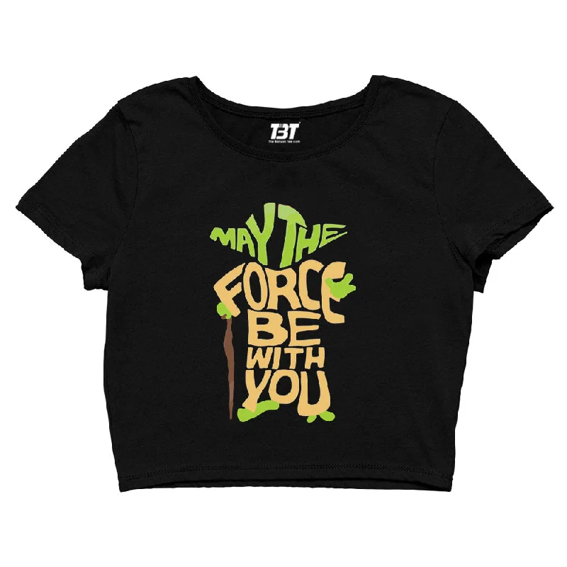 Star Wars Crop Top - May The Force Be With You