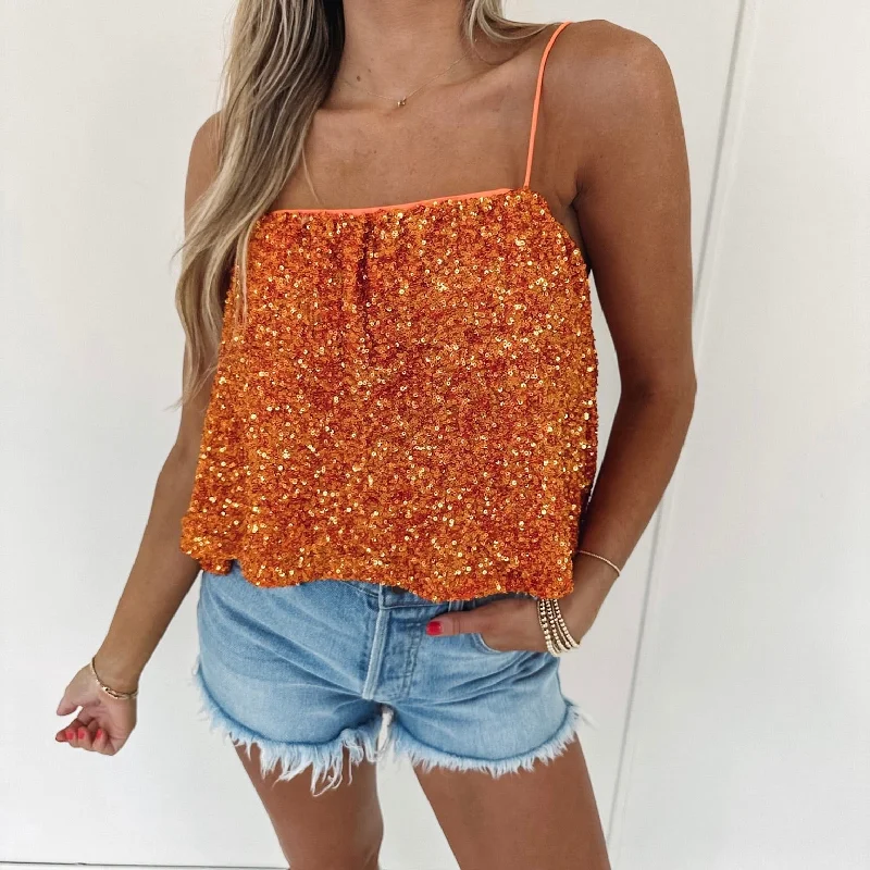 Dallas Top - Orange