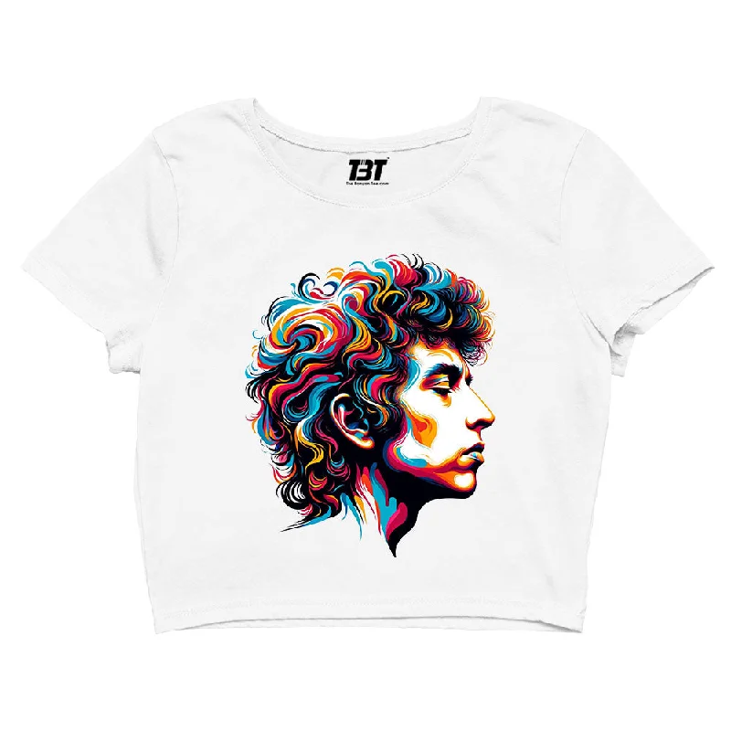 Bob Dylan Crop Top - Fan Art