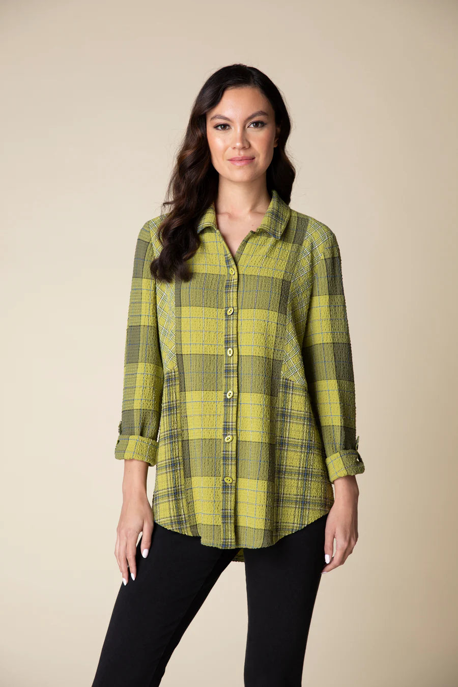 Habitat Fall/Winter Sale, 40743 Boyfriend Tunic, Pear 50% Off Regular Price