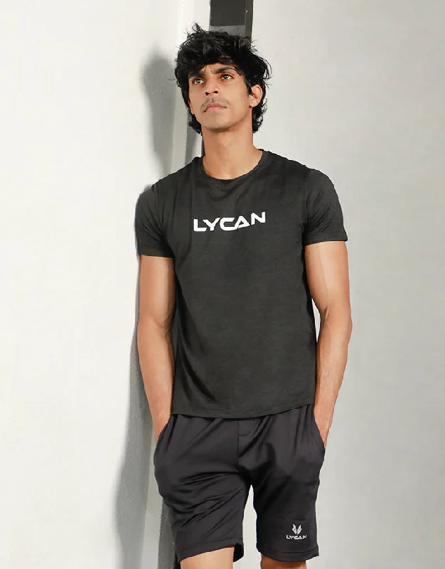 LYCAN Men's Dri-fit Lycan Letters Logo T-Shirt