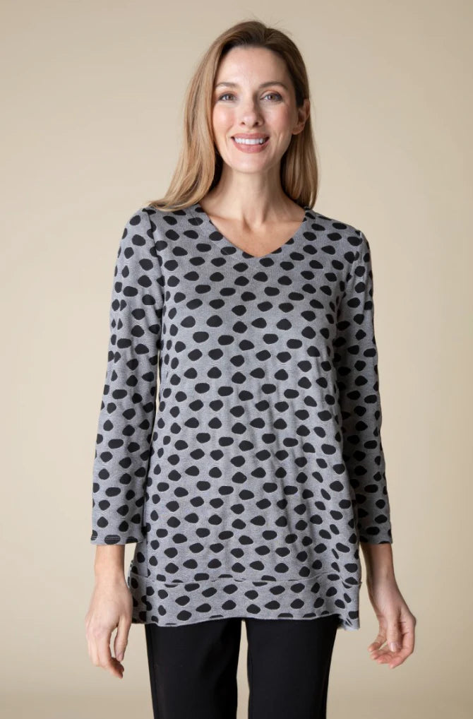 Habitat Fall/Winter Sale, 37225 Pleat Back Tunic, Putty 50% Off Regular Price