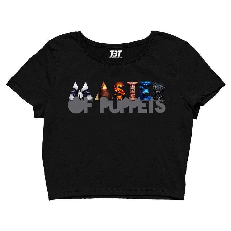 Metallica Crop Top - Master Of Puppets