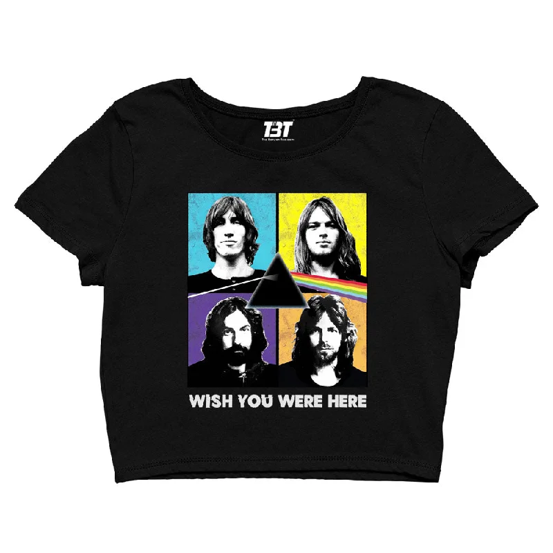 Pink Floyd Crop Top - Wish They Were Here