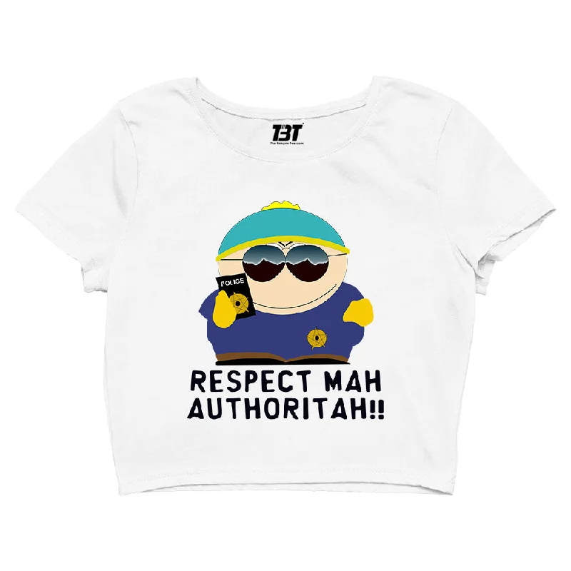 South Park Crop Top - Respect Mah Authoritah