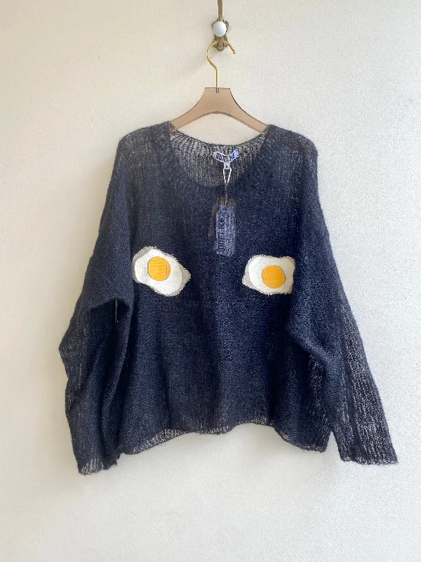 Mohair Egg Pullover Sweater