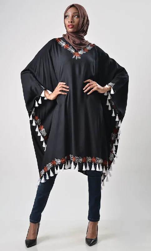 Kaftan Style Embroidered tunic