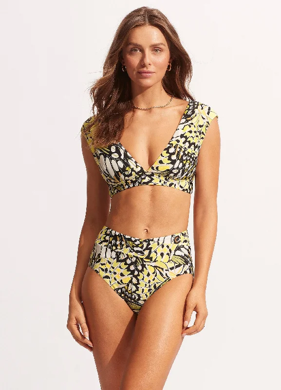 Take Flight High Waisted Pant - Wild Lime