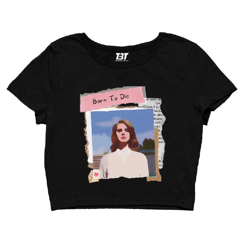 Lana Del Rey Crop Top - Born To Die