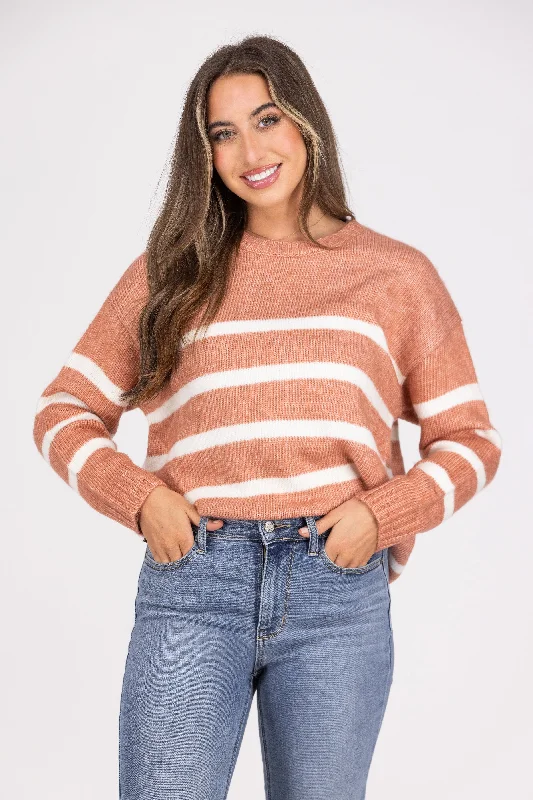 True Kindness Women's Striped Everyday Sweater