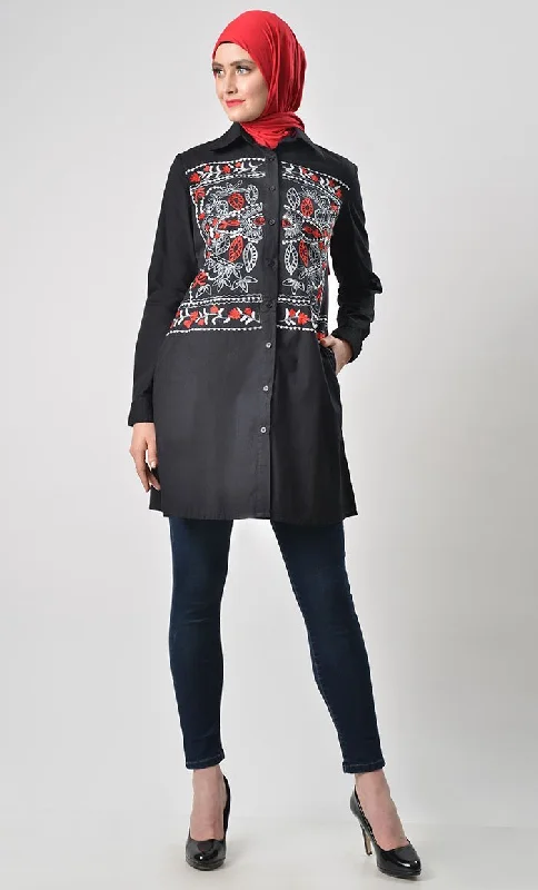 Full Detail Embroidered tunic