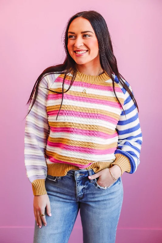 Savannah Color Block Sweater