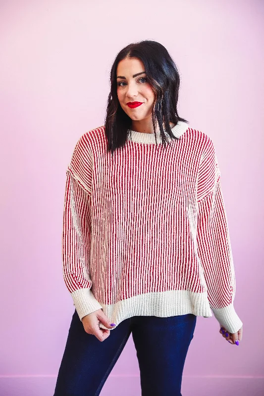 Rylee Sweater-Red