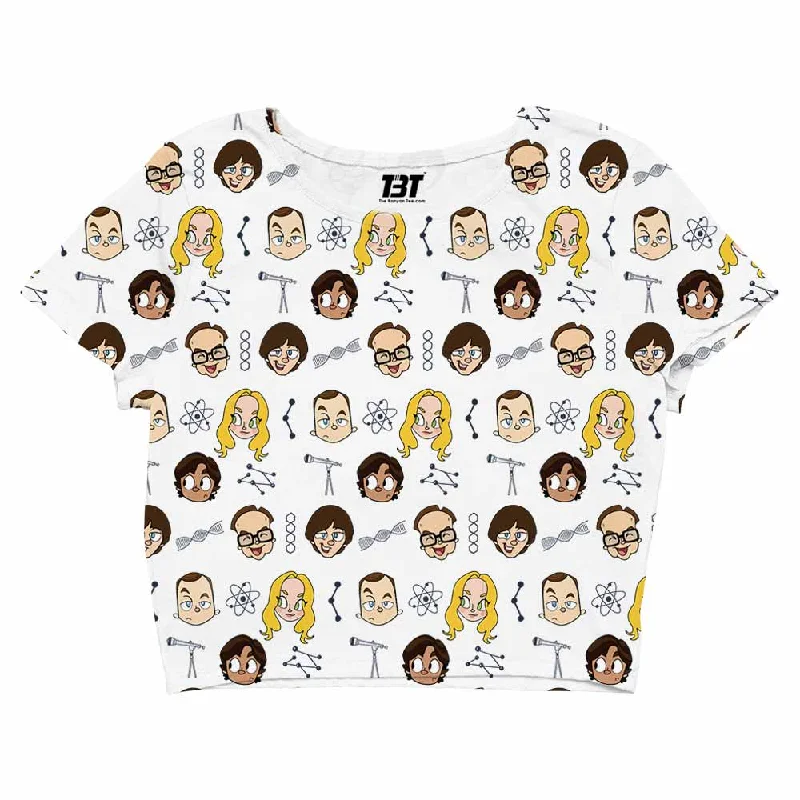 The Big Bang Theory AOP Crop Top - Characters