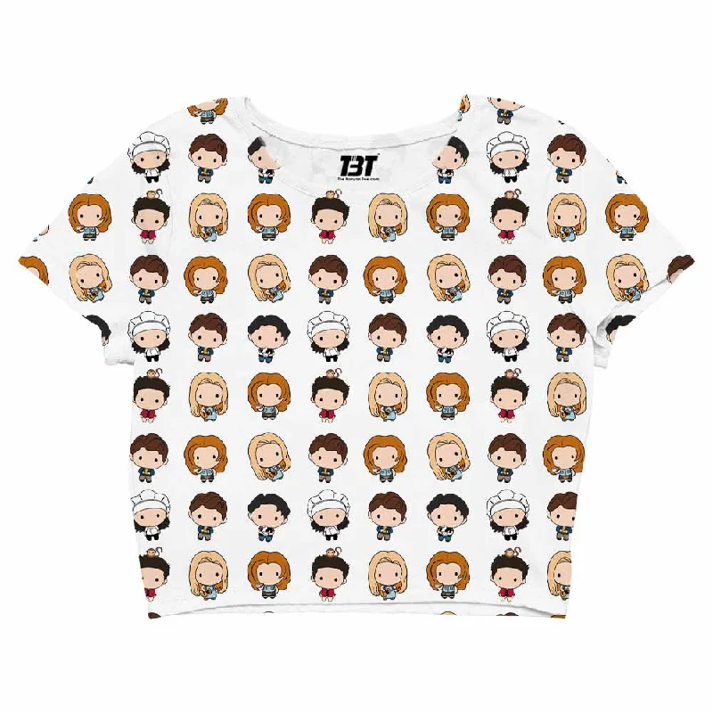 Friends AOP Crop Top - Characters