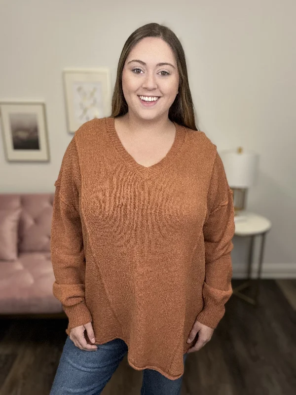 Falling For Fall Women's Bubble Sleeves Sweater