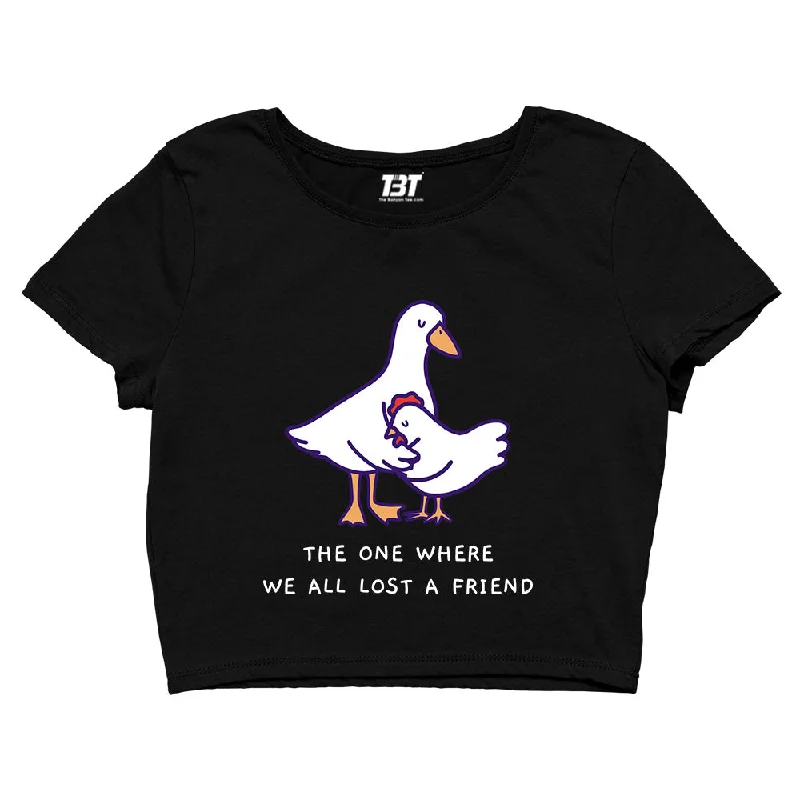 Friends Crop Top - Lost A Friend