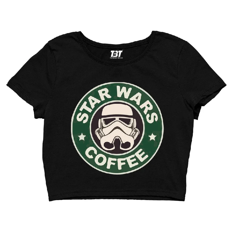 Star Wars Crop Top - Star Coffee