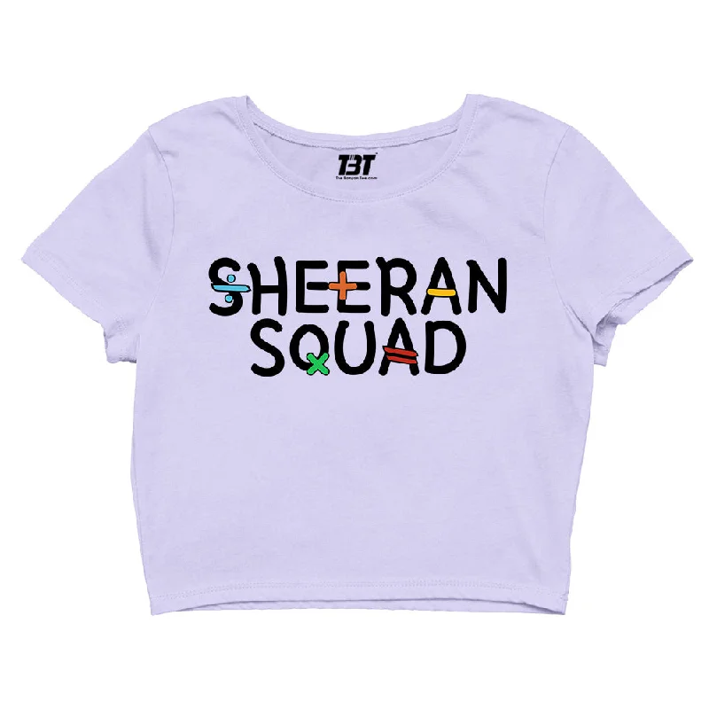 Ed Sheeran Crop Top - Sheeran Squad